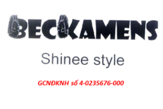 Yêu cầu hủy bỏ hiệu lực nhãn hiệu  “BECKAMENS, Shinee style” bị từ chối